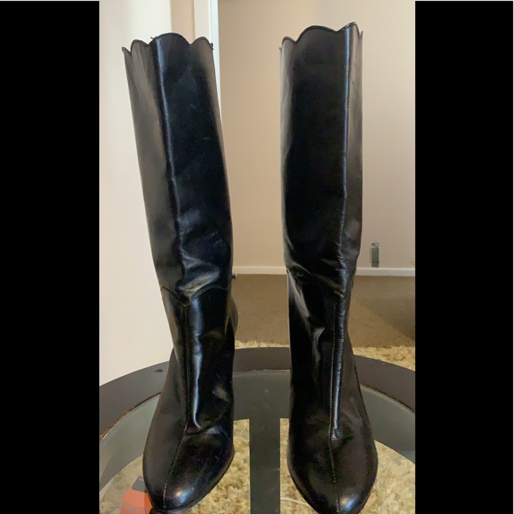 Johansen black heel boots